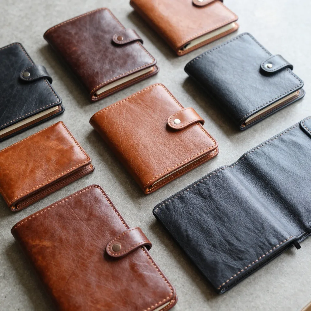 Aged leather patina